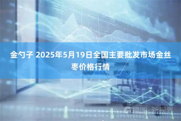 金勺子 2025年5月19日全国主要批发市场金丝枣价格行情