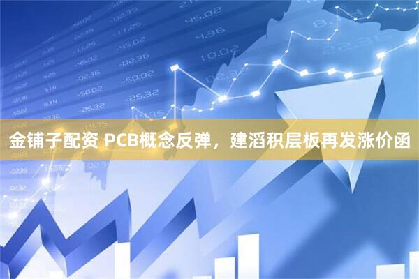 金铺子配资 PCB概念反弹,建滔积层板再发涨价函